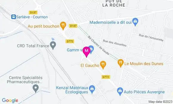 Localisation Mtre Gomot Ségolène