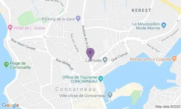 Localisation Mtre Caugant Xavier