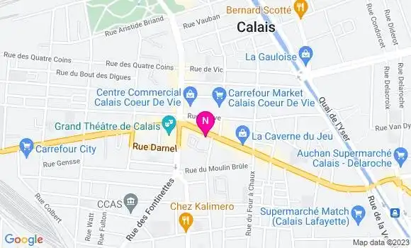 Localisation Mtre Capelle Carole