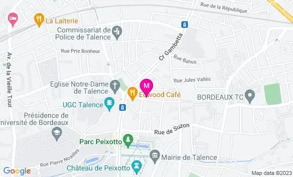 Localisation Mtre Goujon Denis