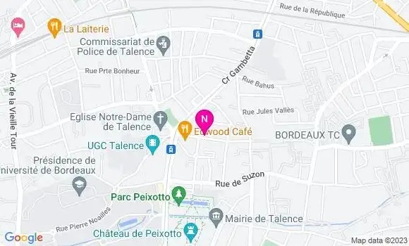 Localisation Mtre Felix Cordon Laetitia