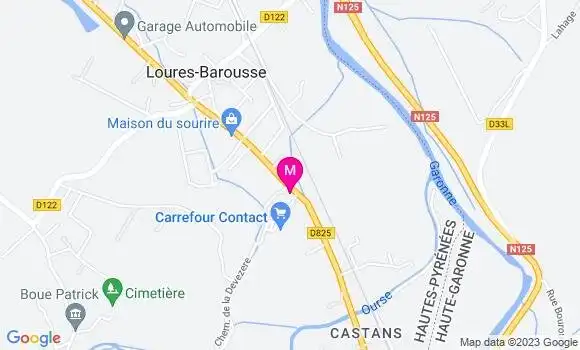 Localisation Mtre Nogues Christophe