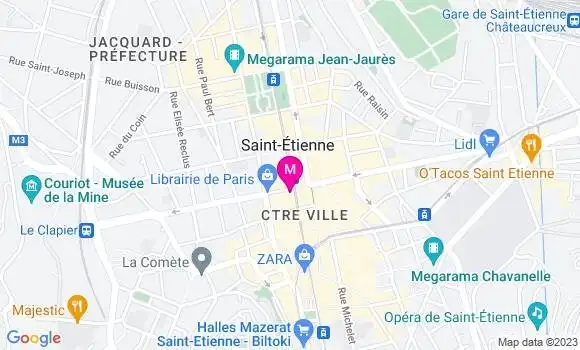 Localisation Mtre Fourny Claude