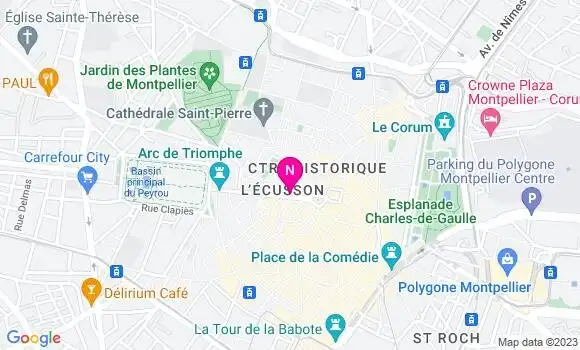 Localisation Mtre Vialla Laurent