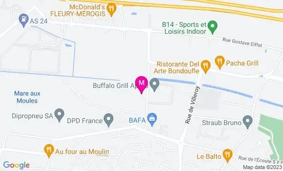 Localisation Mtre Dalleau Olivier
