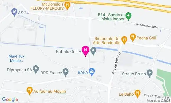 Localisation Mtre Hivert Emilie