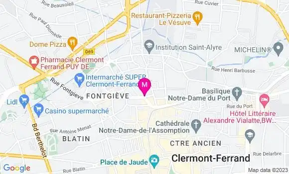 Localisation Mtre Desrues Pauline