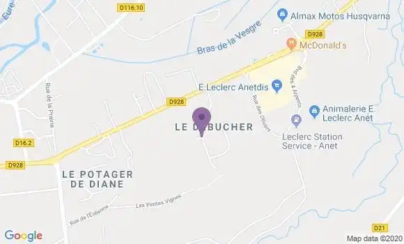 Localisation Mtre Bouchery Eric
