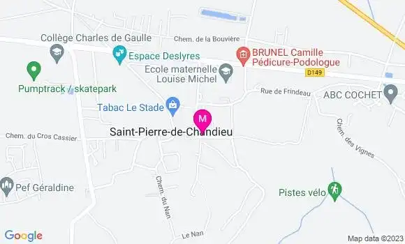 Localisation Mtre Milossi Gwenaële