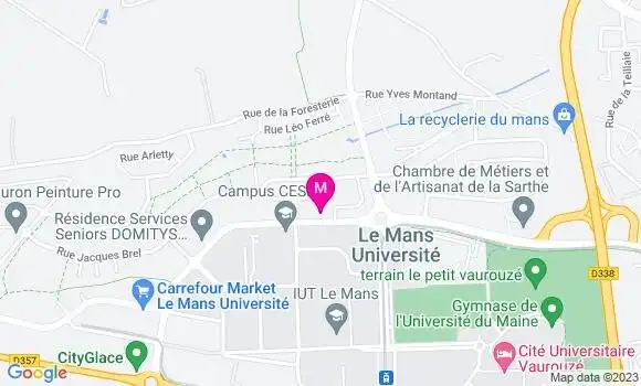 Localisation Mtre Hatier Mathieu