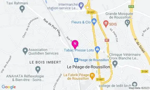 Localisation Mtre Parant Carnot Géraldine