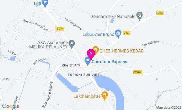 Localisation Mtre Kouah Fouzia