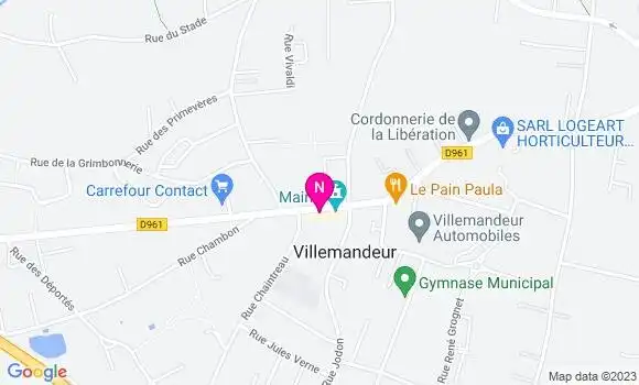 Localisation Mtre Duchêne Jacques