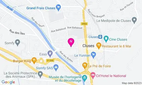 Localisation Mtre Pernat Grosset Grange Charlotte