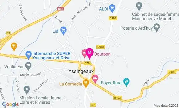 Localisation Mtre Sanial Lionel
