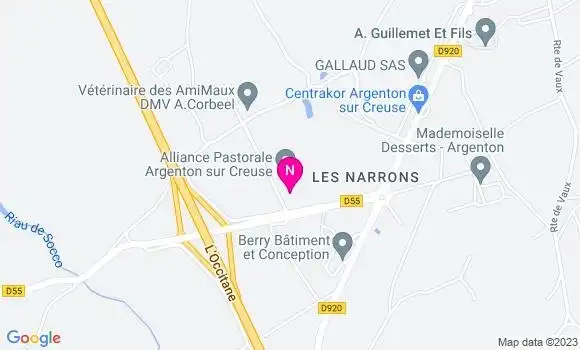 Localisation Mtre Maury François
