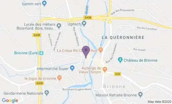 Localisation Mtre Pibouleau Vigier Sophie