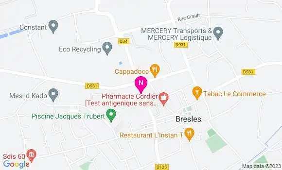 Localisation Mtre Delarue Claire
