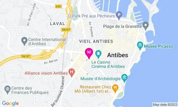 Localisation Mtre Serratrice Stéphane