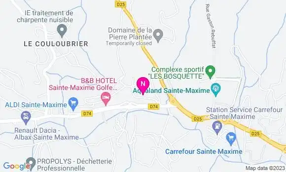 Localisation Mtre Barou Coralie