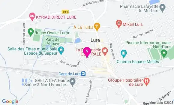 Localisation Mtre Legrand Mampey Mary Line
