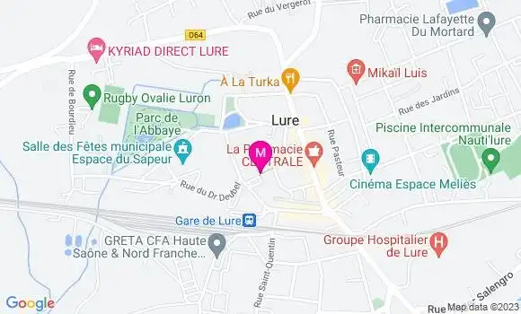Localisation Mtre Piquerez Jimmy