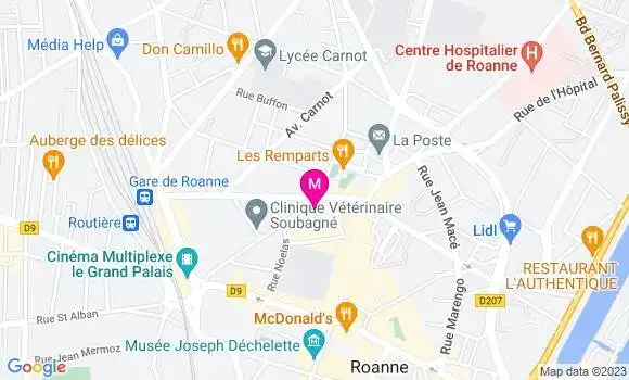 Localisation Mtre Sol Dourdin Christine
