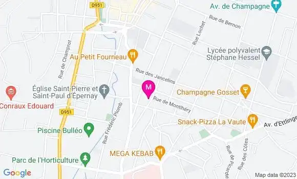 Localisation Mtre Briand Romain