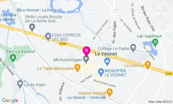 Localisation Mtre Persico Yasmine
