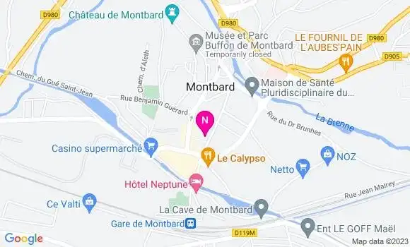 Localisation Mtre Godard Angélique