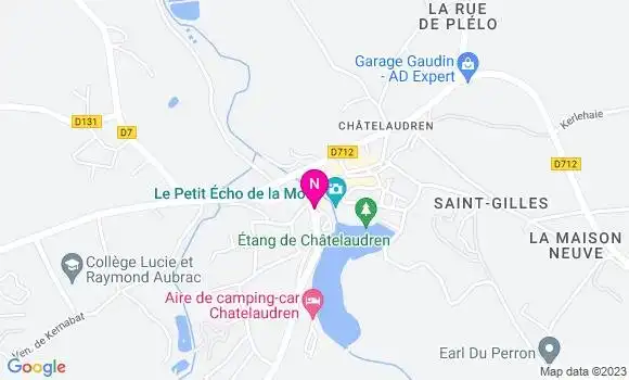 Localisation Mtre Dérel Vincent