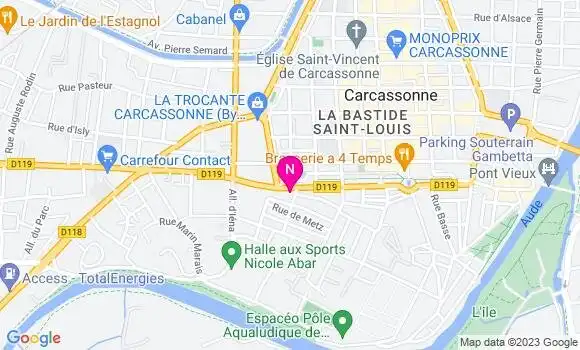 Localisation Mtre Sainte Cluque Cécile