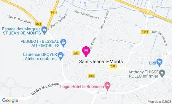 Localisation Mtre Boutet Carole