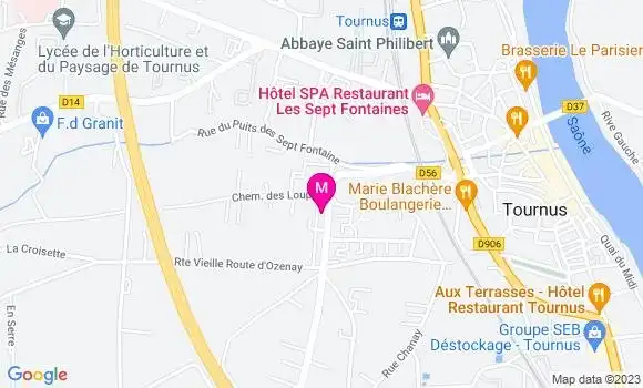 Localisation Mtre Rudloff Hélène