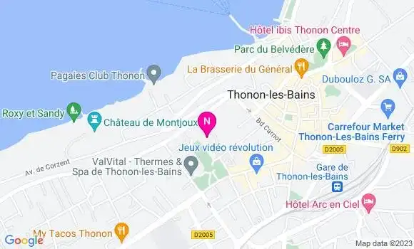 Localisation Mtre Morel Chevillet Alexandra