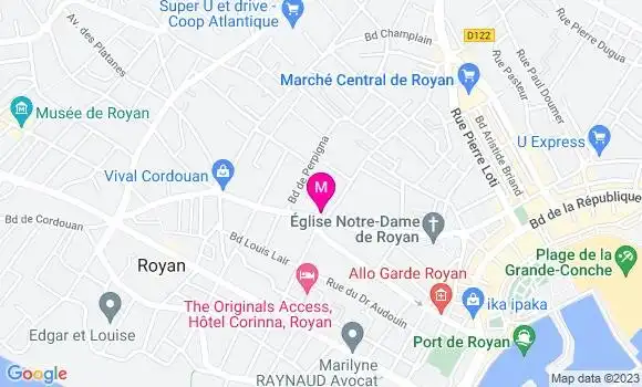 Localisation Mtre Bardon Franck Jérôme