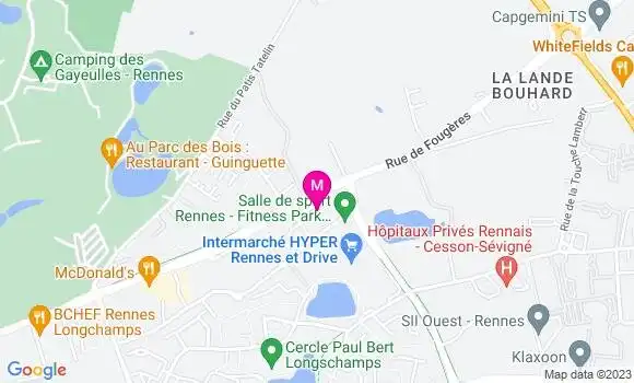 Localisation Mtre Guihard Aurore