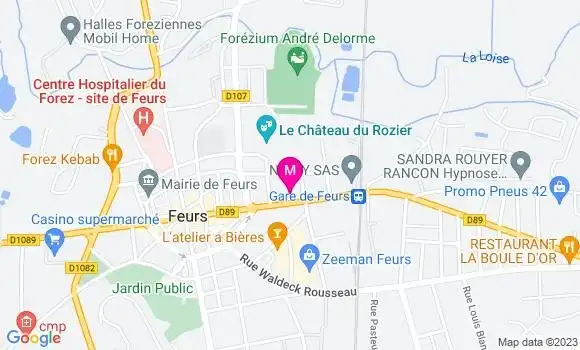 Localisation Mtre Laffay Marion