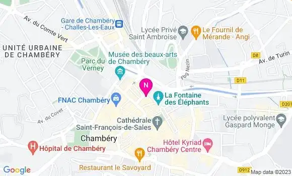 Localisation Mtre Guicherd Callin Christophe