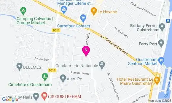 Localisation Mtre Coquelin Christophe