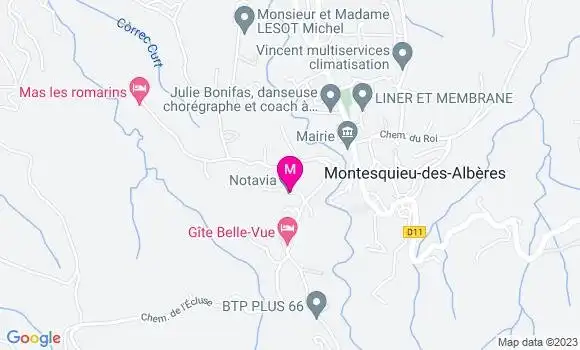 Localisation Mtre Sanchez Marilyne