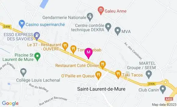 Localisation Mtre Melder Aurélie