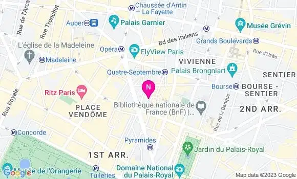 Localisation Mtre Rocher Nathalie