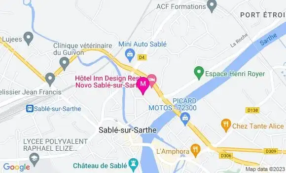 Localisation Mtre Poujade Stéphanie