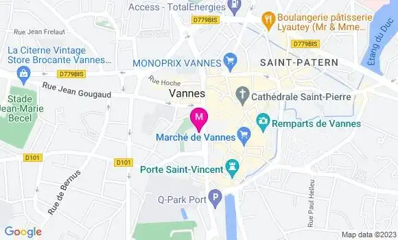 Localisation Mtre Coyac Virginie