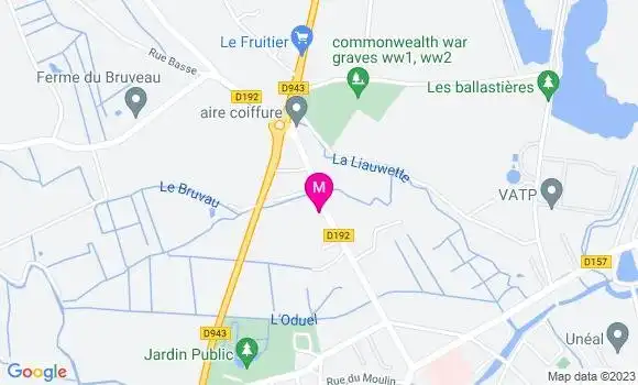 Localisation Mtre Leveugle Sanson Caroline