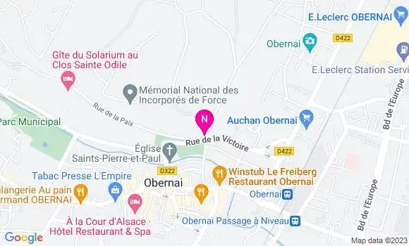 Localisation Mtre Feurer Simon