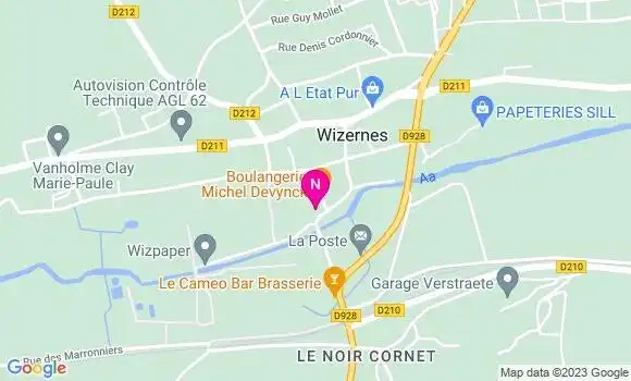 Localisation Mtre Francois Vanholme Corinne