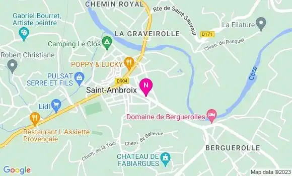 Localisation Mtre Zummo Sybille