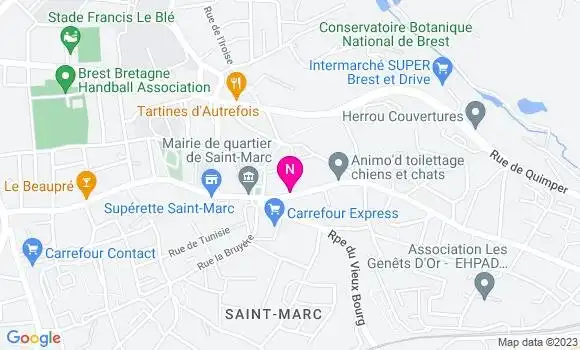 Localisation Mtre Loussouarn Thomas